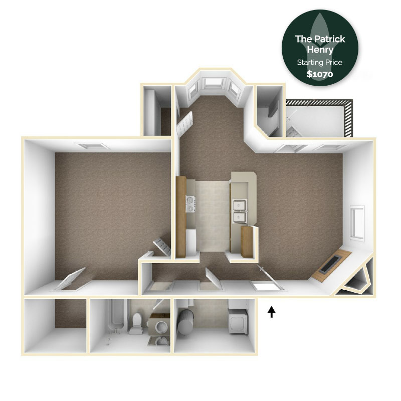 The Patrick Henry Carriage Crossing Apartments