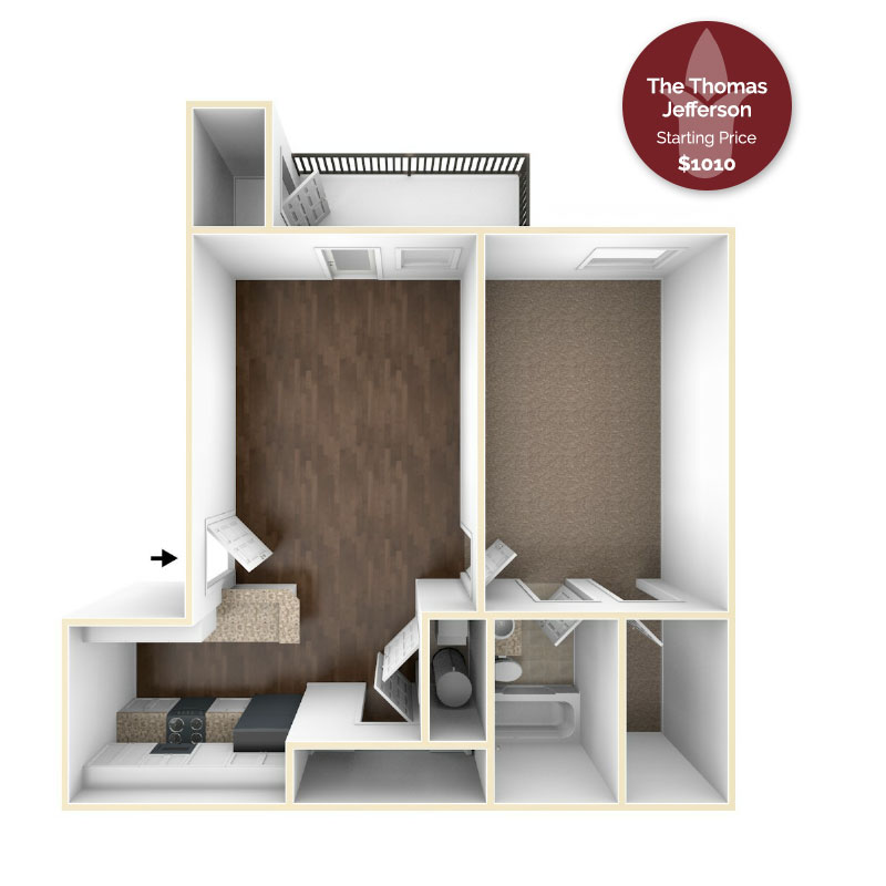 The Thomas Jefferson Carriage Crossing Apartments